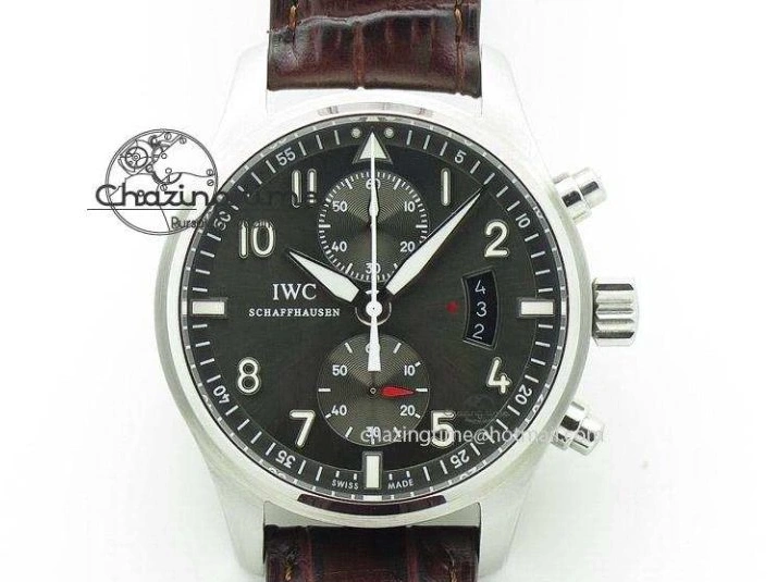 MIROTIME 0401 Modern PILOT IW389001 ZF 1:1 Best Edition Ceramic Case Black Dial on Nylon Strap A7750 (Same Function As Genuine) 7158